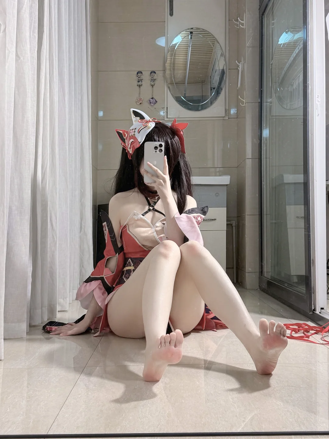 不可爱羚 - 花火 [52P,7V-486MB] tg@simisebaisi 【丝足阁】022.webp
